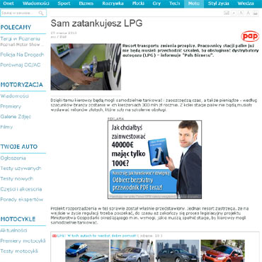 Sam zatankujesz LPG
