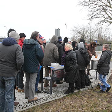 Bezdomni otrzymali posiek