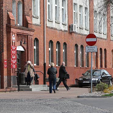 Nowy stary miejski geodeta