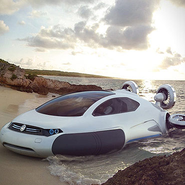 Prototyp volkswagena. Poduszkowiec idealny dla winoujcian