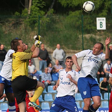 Rozczarowanie przy Matejki: Flota – Kolejarz 0:1