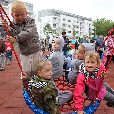 Festyn na otwarcie nowego parku. Zobacz film!