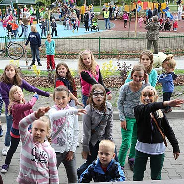 Festyn na otwarcie nowego parku. Zobacz film!
