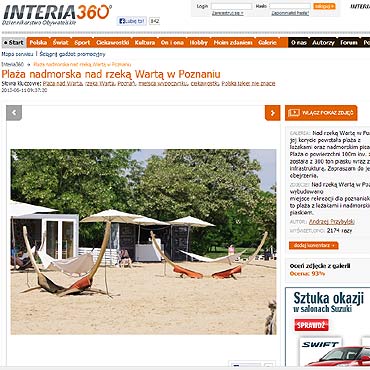 Nadmorska plaa w... Poznaniu