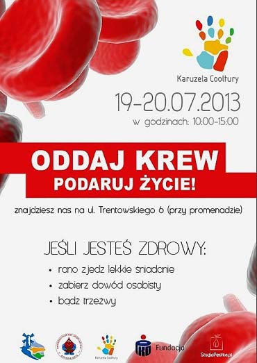 Oddaj krew - Podaruj życie