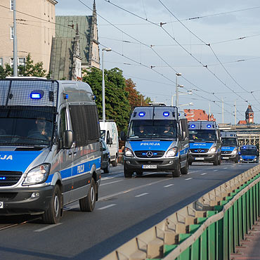 Policjanci z innych wojewdztw ju w Szczecinie 