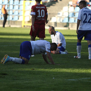 Flota Świnoujście przegrała z Kolejarzem 0:2