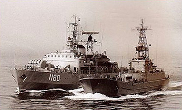 ORP Grunwald w kleszczach - historia polskiego okrtu desantowego