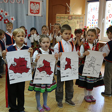 Obchody Święta Niepodległości w Przedszkolu Miejskim nr 11. Zobacz film!
