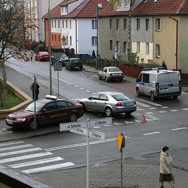 Nieustpienie pierwszestwa przejazdu przyczyn dwch kolizji