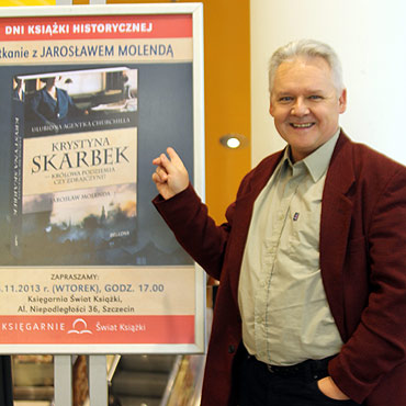 Jarosław Molenda w szczecińskim salonie „Świat Książki” promował swoje najnowsze wydawnictwo
