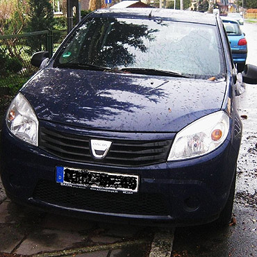 Stranicy miejscy namierzyli poszukiwane auto