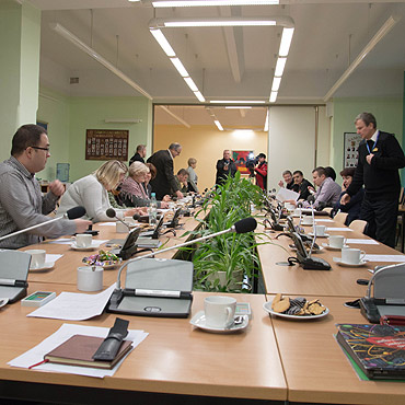 Spotkanie organizacyjne sztabu WOŚP w Urzędzie Miasta Świnoujście