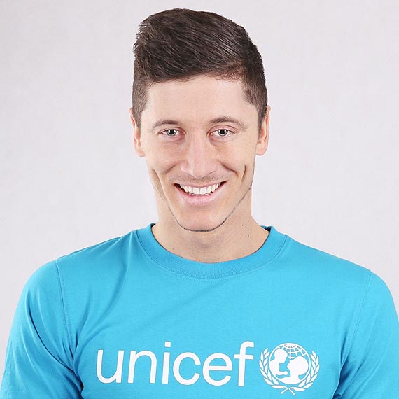 Robert Lewandowski nowym Ambasadorem Dobrej Woli UNICEF