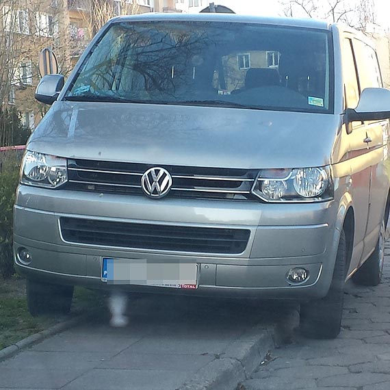 Kolejny prawdziwy mistrz parkowania zaj cay chodnik