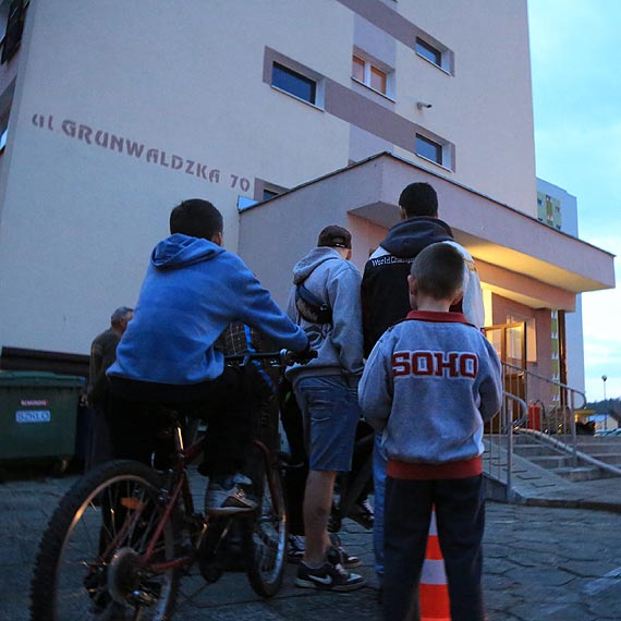 Faszywy alarm w bloku na osiedlu Zachodnim