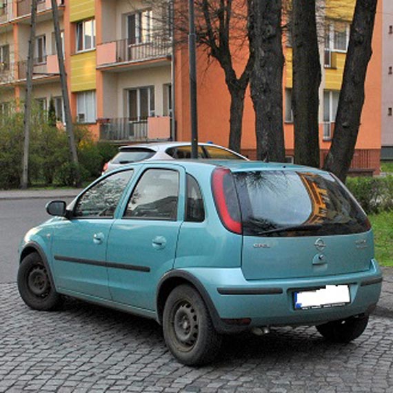 Odzyskano samochód skradziony w Niemczech