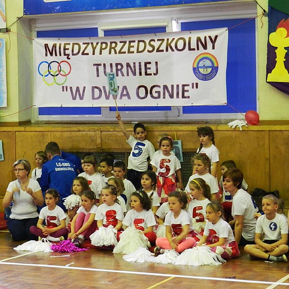 Turniej przedszkolaków "W dwa ognie"