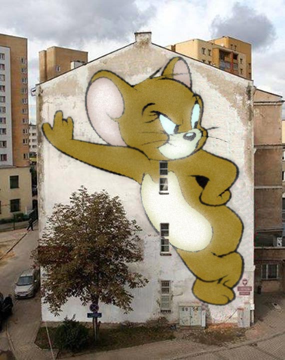 Co mona by namalowa na kamienicach w naszym miecie?