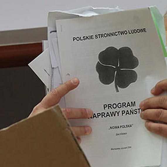 Finanse PSL do Pastwowej Komisji Wyborczej