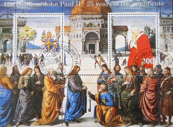 Wystawa "Jan Pawe II na znaczkach i pocztwkach" w Muzeum Rybowstwa Morskiego