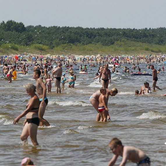  Kpielisko morskie latem-tylko na lewobrzeu?!