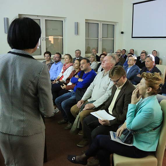 Prezydent rozmawia z przedsibiorcami o lokalnych inwestycjach