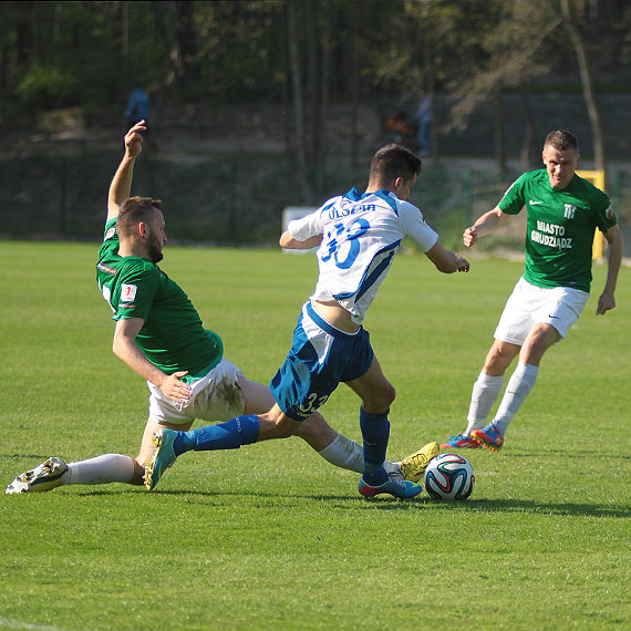 Flota Świnoujście-Olimpia Grudziądz - zabrakło goli