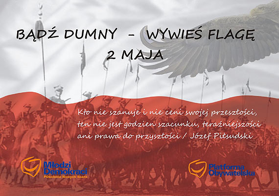 Bd dumny wywie flag – 2 Maja