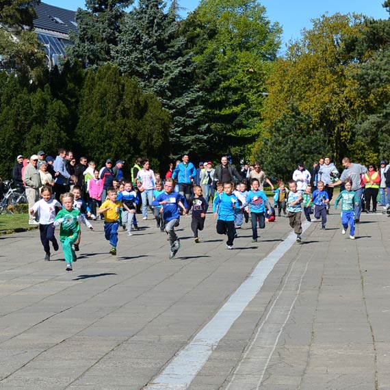Biegi z okazji wita 3 Maja take dla najmodszych