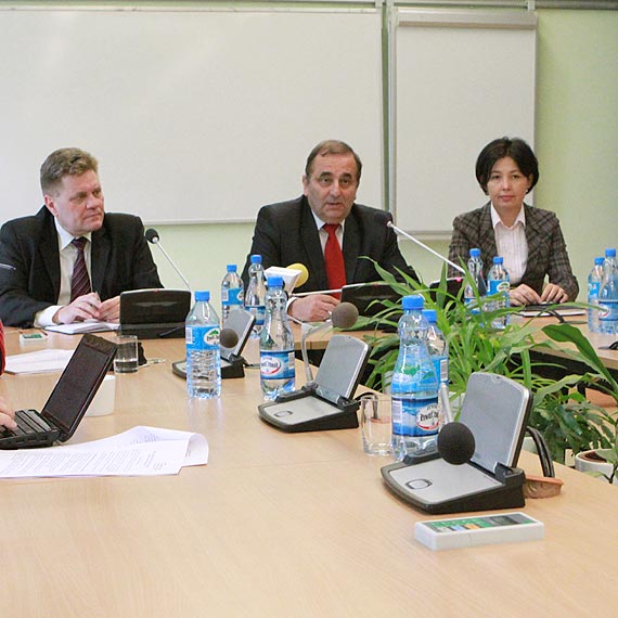 Konferencja prasowa prezydenta Janusza murkiewicza 