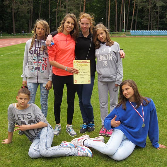 IV miejsce dziewcząt z ZSP4 w Finale Wojewódzkim Czwórboju Lekkoatletycznego