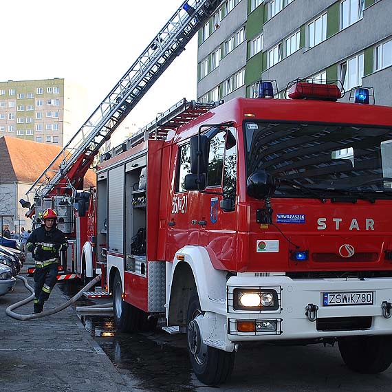Garnek pozostawiony na kuchence przyczyn gronego poaru. Szeciotygodniowe dziecko w szpitalu