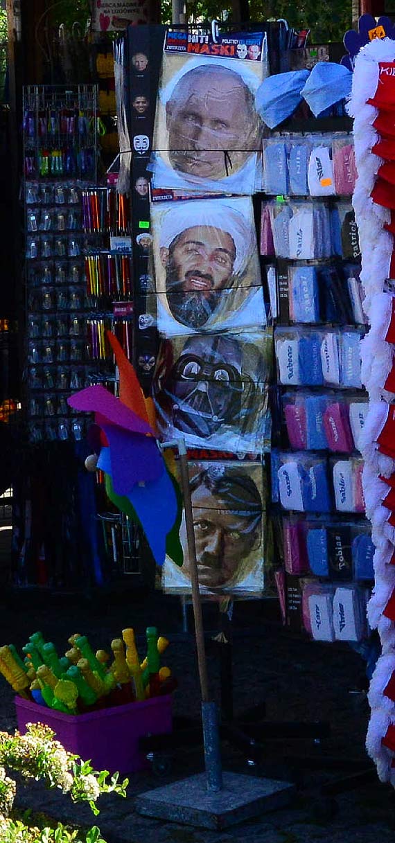Adolf Hitler i Osama bin Laden w Międzyzdrojach