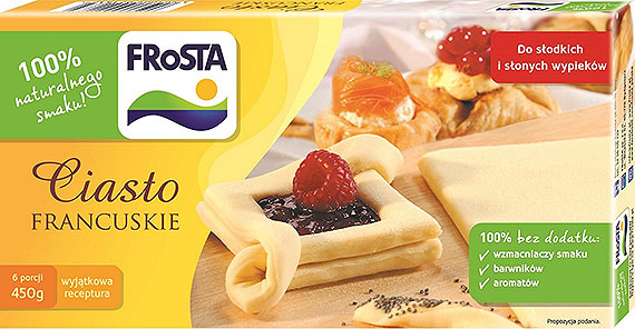 Pomysł na szybki deser? Ciasto francuskie od FRoSTY!