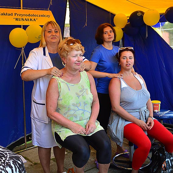 Tłumy zainteresowanych podczas Miasteczka Uzdrowiskowego