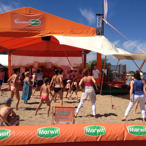 Wakacyjna akcja marki Marwit na polskich plażach, 18.07 – 15.08
