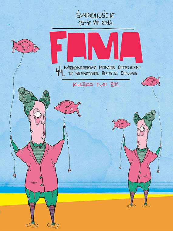 Warsztaty graficzne na festiwalu Fama