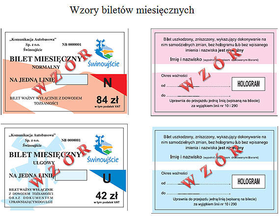 Komunikacja Autobusowa wprowadza bilety miesiczne