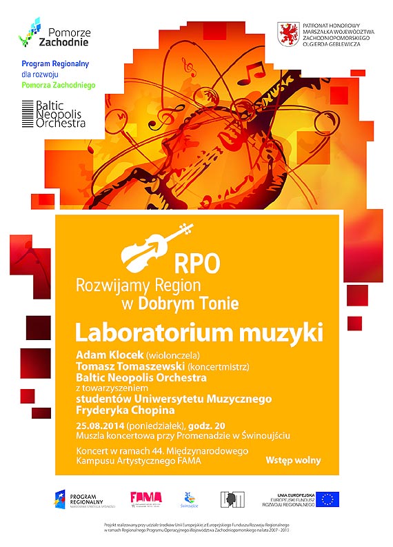 Rozwijamy Region w Dobrym Tonie - koncert Baltic Neopolis Orchestra