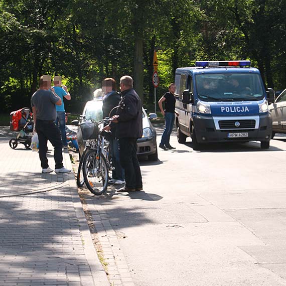 Kolizja na skrzyowaniu ulic Wojska Polskiego i Roosevelta