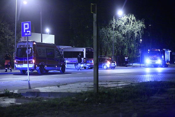 Nie chciał zejść z komina
