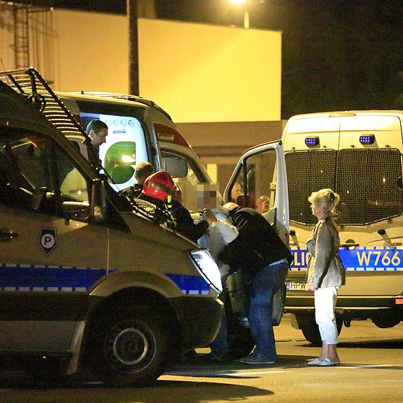 Nie chciał zejść z komina