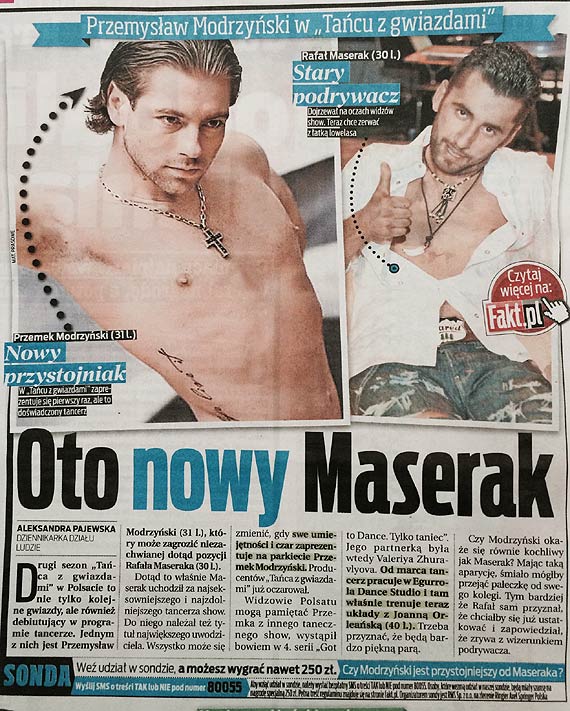 winoujcianin Przemysaw Modrzyski wystpi w Tacu z Gwiazdami!