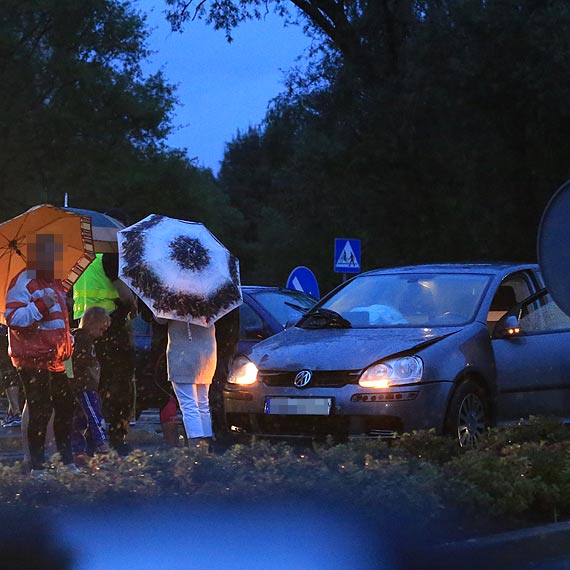 Wymusili pierwszestwo i rzucili si do ucieczki. Zobacz film!