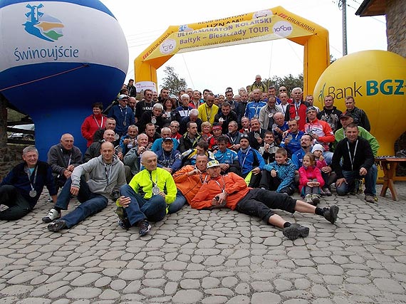 VIII Ultramaraton Kolarski Bałtyk-Bieszczady Tour 2014