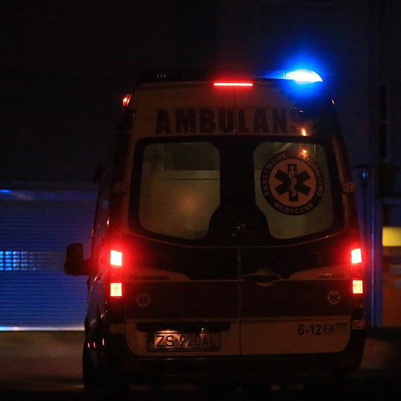 Pobity dugo czeka na pomoc. Karetki od winoujcia a do Kamienia Pomorskiego byy zajte!