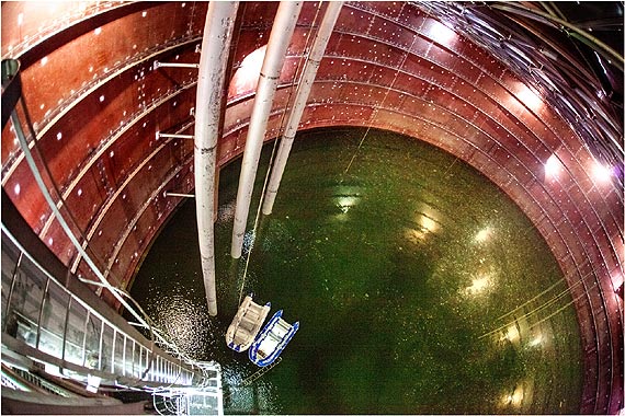 Prba wodna zbiornika LNG  zakoczona sukcesem 