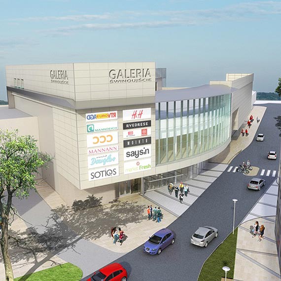 Postpuje komercjalizacja Galerii winoujcie
