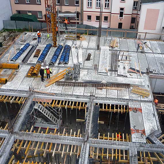 Skomercjalizowana w 80 procentach GALERIA ŚWINOUJŚCIE rośnie w górę